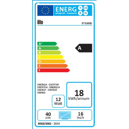Elo Touch Solutions Elo 1502L - serija M - LED-monitor - 39,6 cm (15,6 palcev)