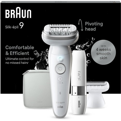 Epilator Braun Silk-epil 9-341 SensoSmart, bela
