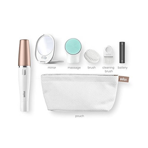 Epilator za obraz Braun FaceSpa 851V (bela/bronasta)