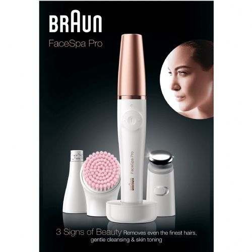 Braun FaceSpa Pro 912 epilator (siva/brončana)