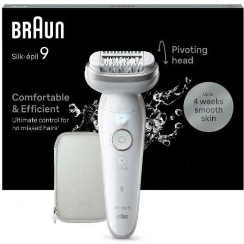 Epilator Braun Silk-épil 9-011 3D SensoSmart (bel/roza zlato)