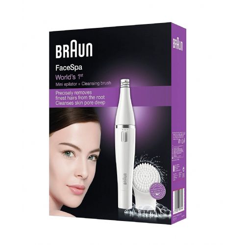 Epilator za obraz Braun Face 810 (bel/srebrn)