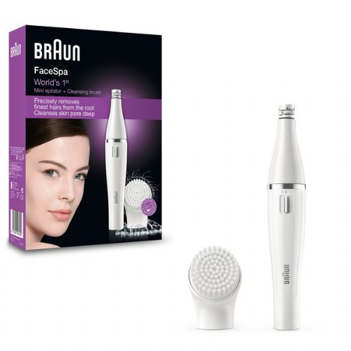 Epilator za obraz Braun Face 810 (bel/srebrn)