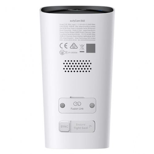 Eufy eufyCam E40 IP66 security camera, 2 cameras, night vision, Wi-Fi, 13000 mAh battery