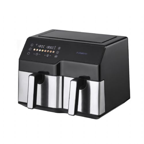 Cvrtnik Extralink Home Air Fryer SJ-1000 (EU), 2 posodi, 10 l (6 l + 4 l), 2500 W