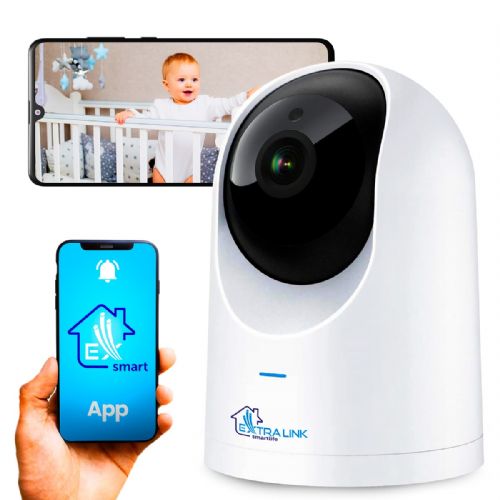 Extralink Smart Life HomeEye | IP kamera | PTZ, Wi-Fi, 2.5K, 4MP, Dadilja