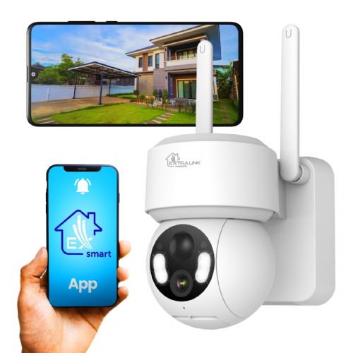 Extralink Smart Life SolarEye Pro vanjska kamera, bežična, 2.5K, Wifi, baterija od 5200 mAh, IP65