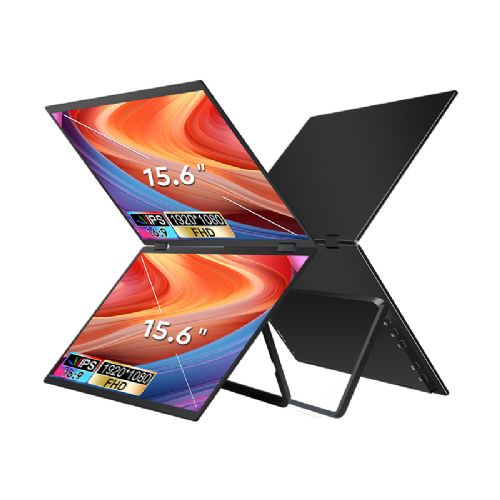 Prenosni monitor EXTRALINK SMART LIFE ULTRALEKKIE 15,6-palčni 2-zaslonski