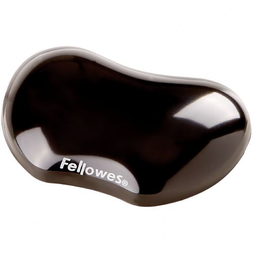 Naslon za zapestje Fellowes Mouse Crystal Black