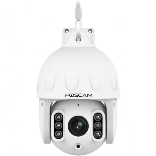 Varnostna kamera Foscam SD8P 4K WiFi, 4x optični zoom, nočni vid 50 m, mikrofon, IP66, bela