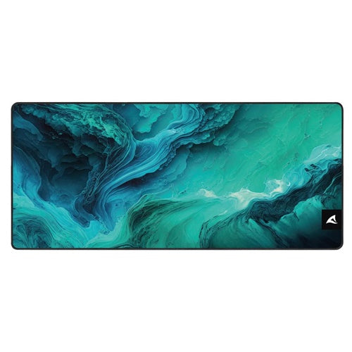 Gaming podloga za miško Sharkoon Skiller SGP30 XXL D4, modra/zelena