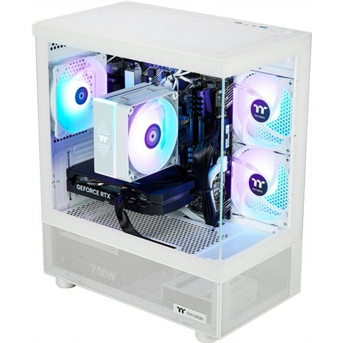 Thermaltake FTW A-Line 5060 Snow igraće računalo (bijelo/prozirno, Windows 11 Home 64-bit)
