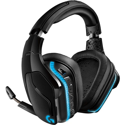 Gaming slušalke Logitech G935, Lightsync, črna