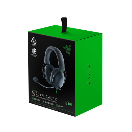 Gaming slušalke Razer BlackShark V2 X, črna