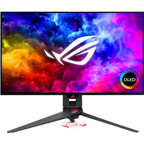 Gaming monitor Asus ROG Swift PG27AQDM 68,58cm (27"),2560x1440,16:9,OLED,450cd/m2,240Hz,0,03ms,HDMI,DP,USB-A,USB-B,črna