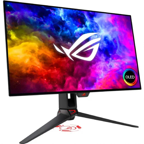 Gaming monitor Asus ROG Swift PG27AQDM 68,58cm (27"),2560x1440,16:9,OLED,450cd/m2,240Hz,0,03ms,HDMI,DP,USB-A,USB-B,črna