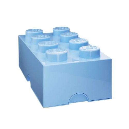 Lego®: Škatla za shranjevanje z gradnikom 8 - Svetlo modra (40041736)