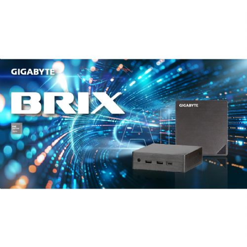 Mini računalnik Gigabyte BRIX GB-BRU7-255H Intel Core Ultra 2, DDR5, M.2 SSD, Wi-Fi 7, Brez OS