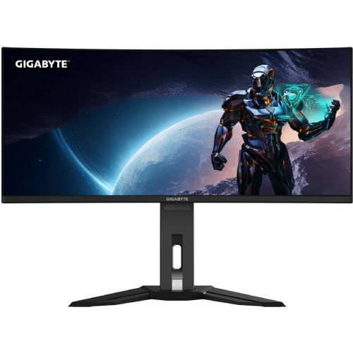 Monitor GIGABYTE MO34WQC2 86,4 cm (34"), OLED 3440 x 1440 WQHD 250 cd/m2 240Hz 2x HDMI 2.1 1x DP 1.4 1x USB C
