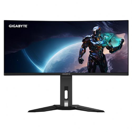 Monitor GIGABYTE MO34WQC2 86,4 cm (34"), OLED 3440 x 1440 WQHD 250 cd/m2 240Hz 2x HDMI 2.1 1x DP 1.4 1x USB C
