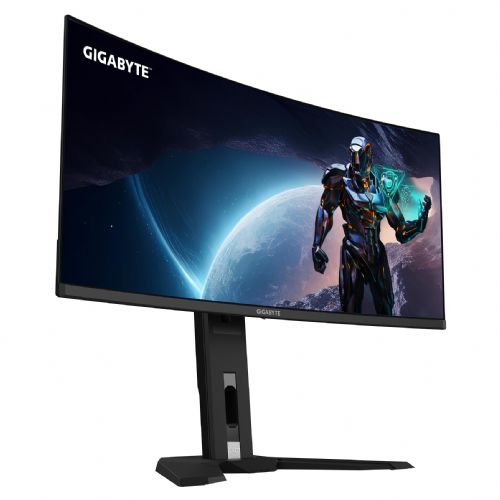 Monitor GIGABYTE MO34WQC2 86,4 cm (34"), OLED 3440 x 1440 WQHD 250 cd/m2 240Hz 2x HDMI 2.1 1x DP 1.4 1x USB C