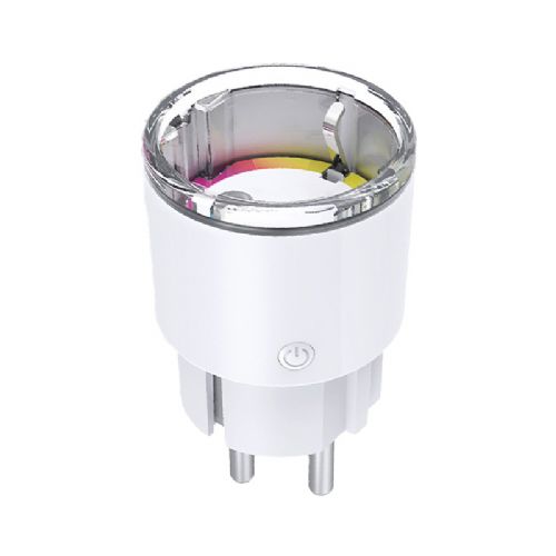 Pametna ZigBee utičnica Gosund EP2-Z, 10A, 2300W, daljinski upravljač, praćenje potrošnje, rasporedi, glasovno upravljanje, bijela