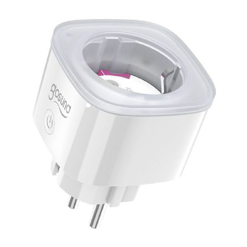 Pametna WiFi vtičnica Gosund EP8-M 16A, spremljanje porabe, urniki, varnostne funkcije, glasovno upravljanje, bela (Xiaomi kompatibilna)