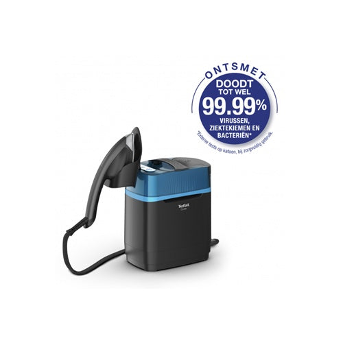 Higienski parni likalnik Tefal CUBE UT 2020 (črn/moder)