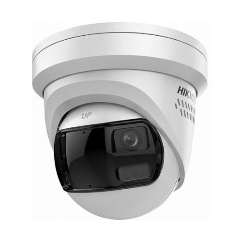 Varnostna kamera Hikvision DS-2CD2343G2P-LISU/SL(180) 4MP, 180° vidno polje, hibridna luč, zaznavanje oseb in vozil, IP67