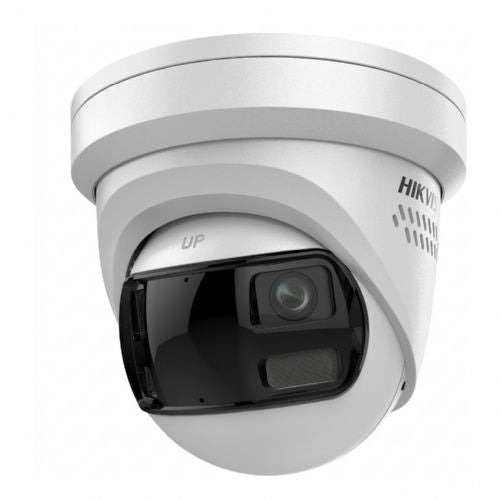 Varnostna kamera Hikvision DS-2CD2383G2P-LISU/SL(180) 8MP, 180° vidno polje, hibridna luč, zaznavanje oseb in vozil, IP67