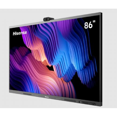 Interaktivni zaslon Hisense 86MR6DE, 218 cm (86"), 4K UHD, Android 13, 400 nit svetilnost, črna