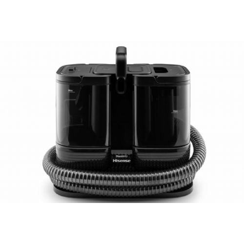 Parni čistilnik tal Hisense HSSC07A STEAM IQ, 1500 W, 4 načini čiščenja, 2v1, črn