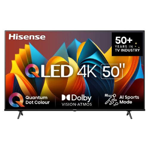 Televizor Hisense Qled tv 50E79NQ, 126 cm (50"), 4K Ultra HD 3840x2160, 60 Hz, Dolby vision