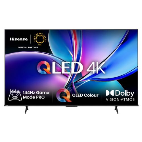 Televizor Hisensse 85E7Q PRO, 215 cm (85"), QLED, 4K Ultra HD 3840x2160, 144 Hz, VIDAA Smart TV, Dolby vision