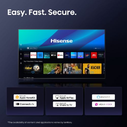 Televizor Hisense 98E7Q QLED TV, 247 cm (98"), 4K Ultra HD 3840x2160, Dolby vision, VIDAA Smart TV