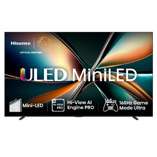 Televizor HISENSE 100U7Q ULED (Mini LED), 253cm (100"), 4K Ultra HD 3840x2160, 165 Hz, VIDAA Smart TV, EZPlay