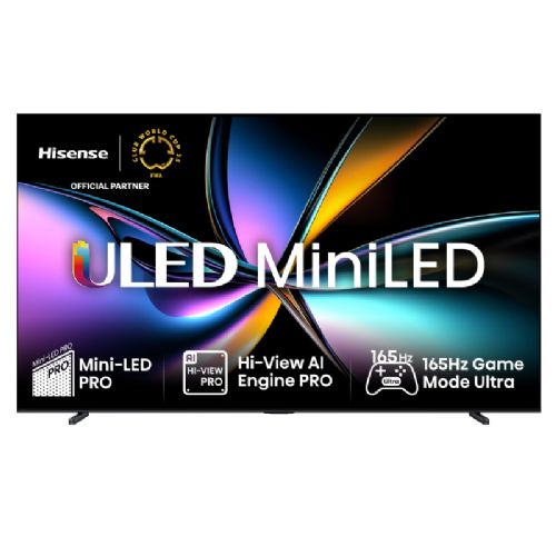 Televizor HISENSE 100U7Q PRO, 253 cm (100"), ULED (Mini LED), 4K Ultra HD 3840x2160, VIDAA Smat TV, 165 Hz