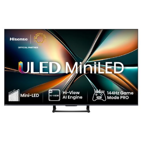 Televizor HISENSE TV ULED (Mini LED) 55U7Q, 140 cm (55"), 4K Ultra HD 3840x2160, 165 Hz