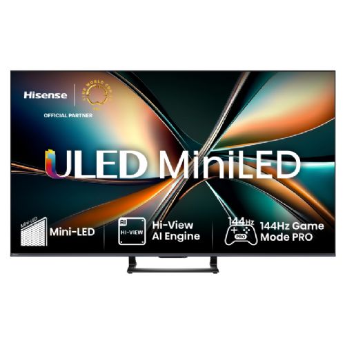 Televizor HISENSE ULED (Mini LED) 65U7Q, 165 cm (65"), 4K Ultra HD 3840x2160, 165 Hz, Dolby Atmos