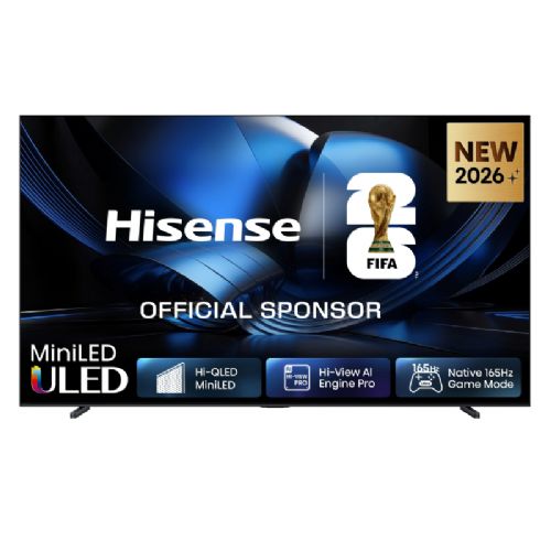 Televizor Hisense 75U7SE, 189 cm (75"), 4K ULED MiniLED, 144 Hz, VIDAA Smart TV, Dolby Atmos, črne barve