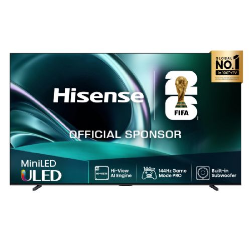Hisense 85U7Q TV, 215 cm (85"), 4K Ultra HD 3840x2160, TV ULED (Mini LED), 165 Hz, Dolby Vision Atmos, VIDAA Smart TV