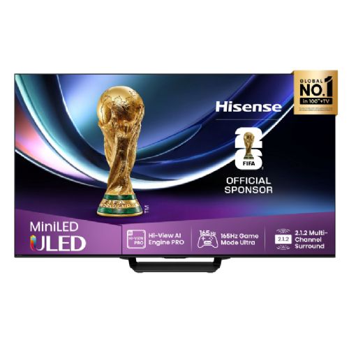 Televizor HISENSE 85U7Q PRO, 215 cm (85"), ULED (Mini LED) TV, 4K Ultra HD 3840x2160, VIDAA Smart TV, 165 Hz