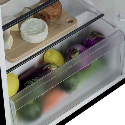 Hladnjak CANDY CNOQ2S58EB, 85 cm, E 34005880, 100 + 14 L, LED rasvjeta, crna završna obrada