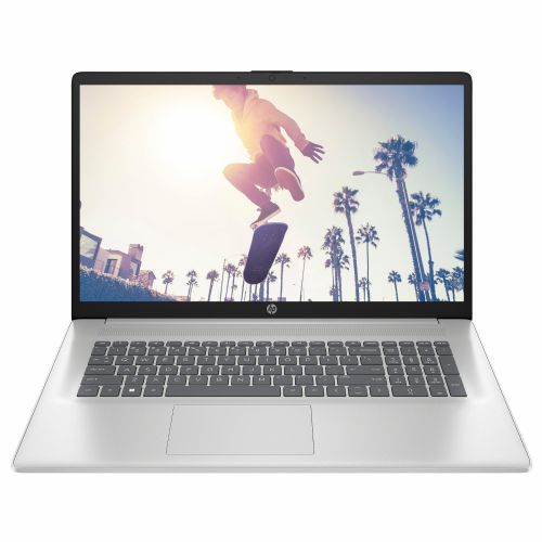 Prenosni računalnik HP 17-cn4160ng Intel Core 5 120U, 16GB RAM, 512GB SSD, 17,3" FHD DE IPS, FreeDos, srebrna