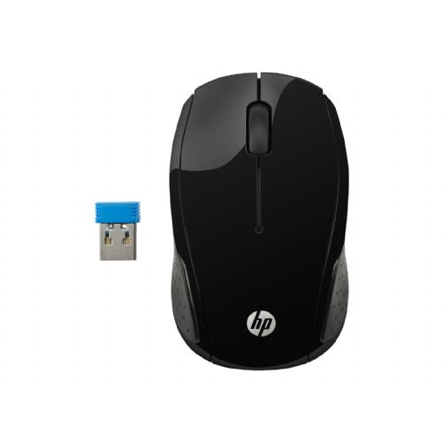 Brezžična miška HP 200, črna (X6W31AA)