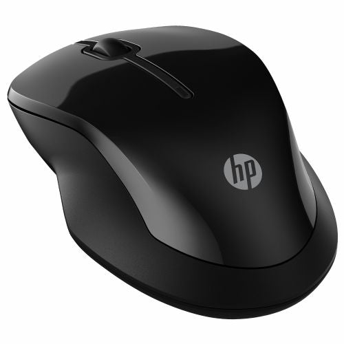 Miška HP 250 brezžična, Bluetooth + USB, 1600 DPI, tihi klik, črna