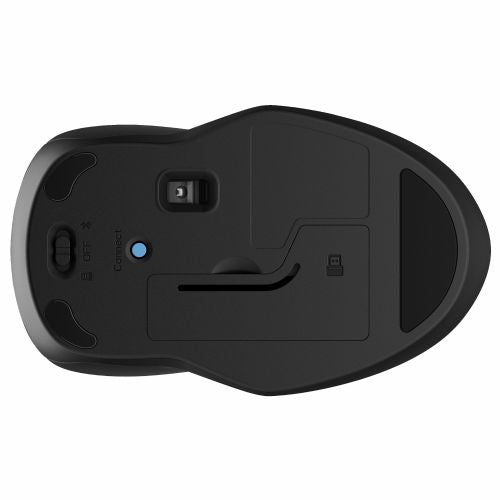 Miška HP 250 brezžična, Bluetooth + USB, 1600 DPI, tihi klik, črna