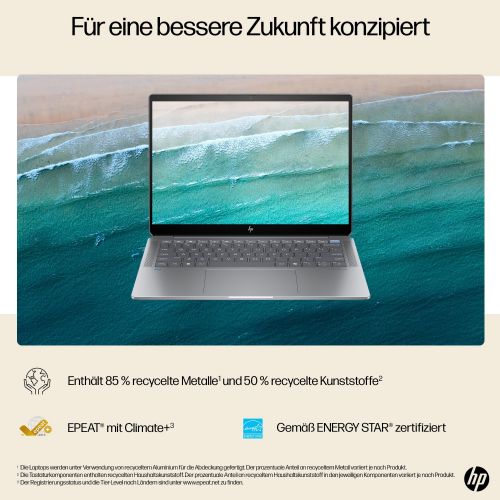 Prenosnik HP OmniBook Ultra 14-fd0097ng, AI 9 HX 375/32 GB/SSD 1 TB NVMe/35,6 cm (14"), 2240 x 1400/IPS/DE/Win11Home, srebrne barve