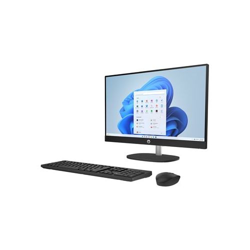 Računalnik AiO HP 24-cr0074ny, i7-1355U/16 GB/SSD 1 TB NVMe/60,45 cm (23,8"), FHD/Win11Home, črn (BF6K4EA)