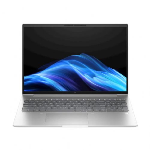 HP EliteBook 6 G1i prenosnik z Intel Core Ultra 5 225U, 16-palčnim WUXGA zaslonom, 16 GB pomnilnika RAM in 512 GB SSD, prednaložen z Windows 11 Pro.
